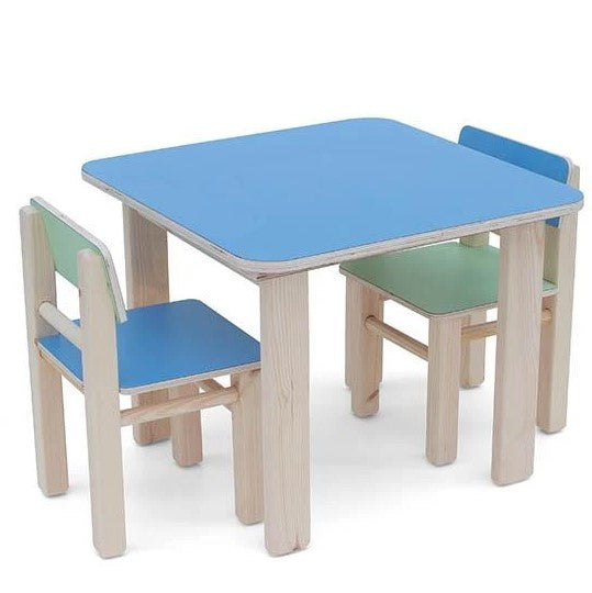 סט שולחן ו-2 כיסאות